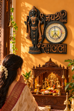 Alternative view of Bhagwan Ramlala Pramud Ghatika (Special Edition) 8 Inch Dial